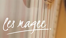 Les Magee Harpist Wedding Singer Pianist Organist Northern Ireland Logo